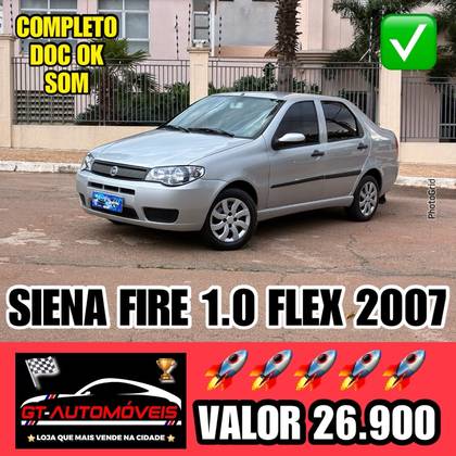 FIAT SIENA 1.0 MPI FIRE CELEBRATION 8V FLEX 4P MANUAL FIAT SIENA 1.0 MPI FIRE CELEBRATION 8V FLEX 4P MANUAL